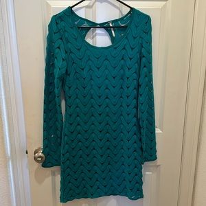 Free People turquoise dress